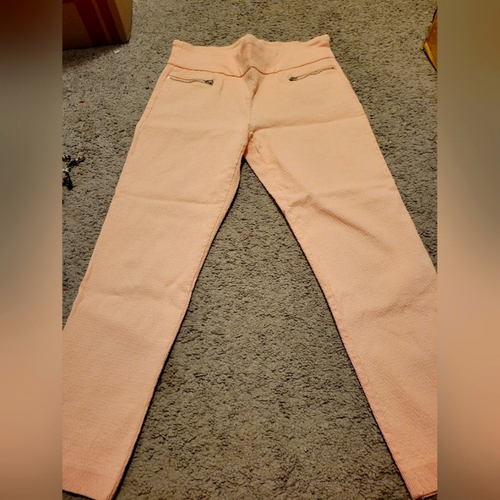 Attyre peach pants with pockets size12